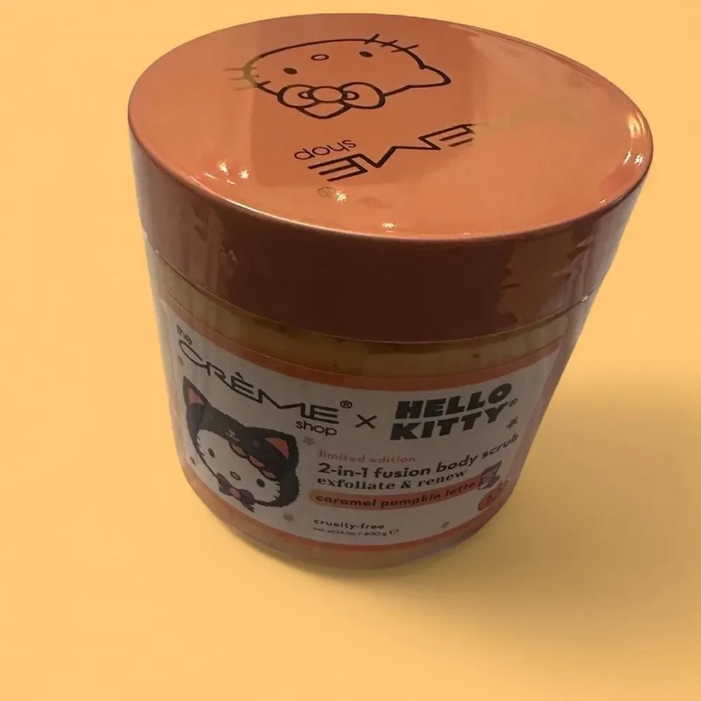 The Créme Shop x Hello Kitty limited edition2-in-1 fusion body scrub